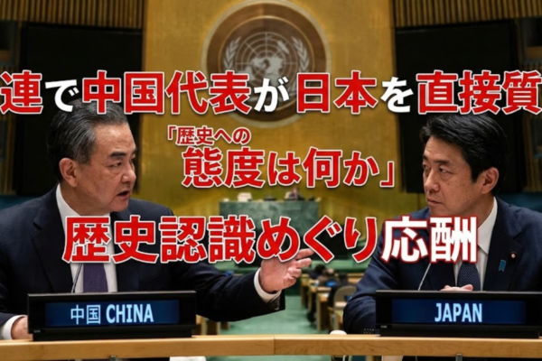 国連で中国代表が日本を直接質問「歴史への態度は何か」歴史認識めぐり応酬