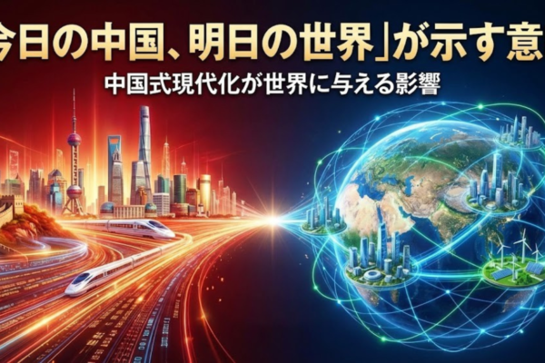 「今日の中国、明日の世界」が示す意味　中国式現代化が世界に与える影響