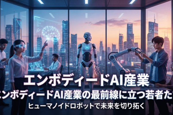 エンボディードAI産業の最前線に立つ若者たち　ヒューマノイドロボットで未来を切り拓く