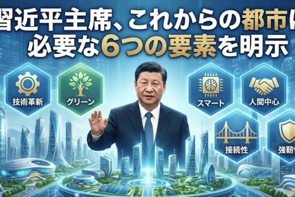習近平主席、これからの都市に必要な6つの要素を明示