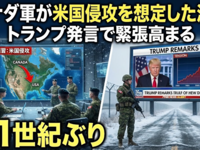 カナダ軍が約1世紀ぶりに米国侵攻を想定した演習　トランプ発言で緊張高まる