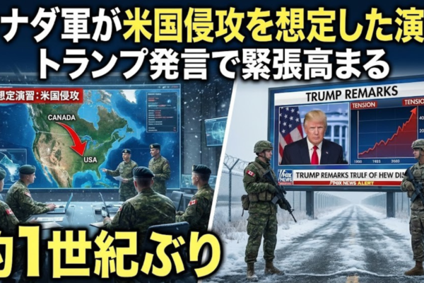 カナダ軍が約1世紀ぶりに米国侵攻を想定した演習　トランプ発言で緊張高まる