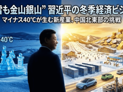 氷雪も金山銀山」習近平の冬季経済ビジョン──マイナス40℃が生む新産業、中国北東部の挑戦