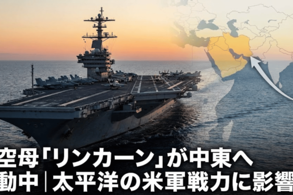 米空母「リンカーン」が中東へ移動中｜太平洋の米軍戦力に影響か
