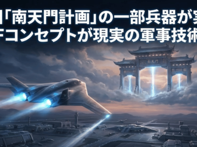 中国「南天門計画」の一部兵器が実現｜SFコンセプトが現実の軍事技術に